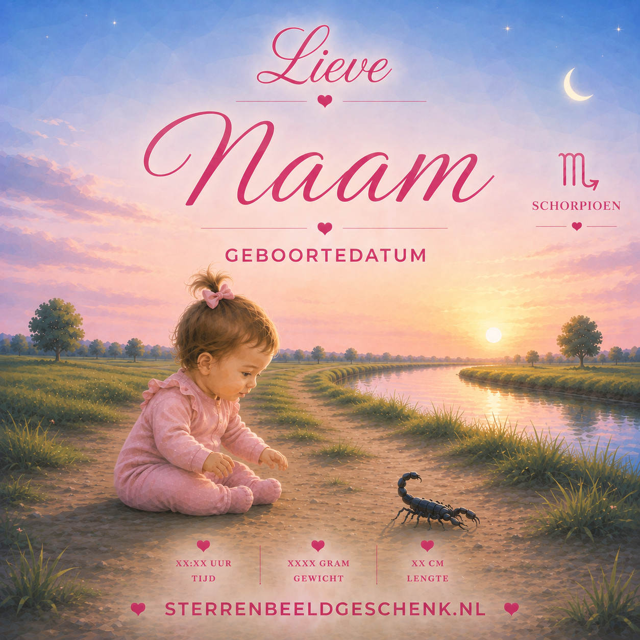 scorpioen met symbool